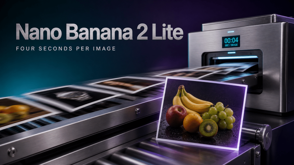 El motor detrás de la magia: Nano Banana 2 Lite