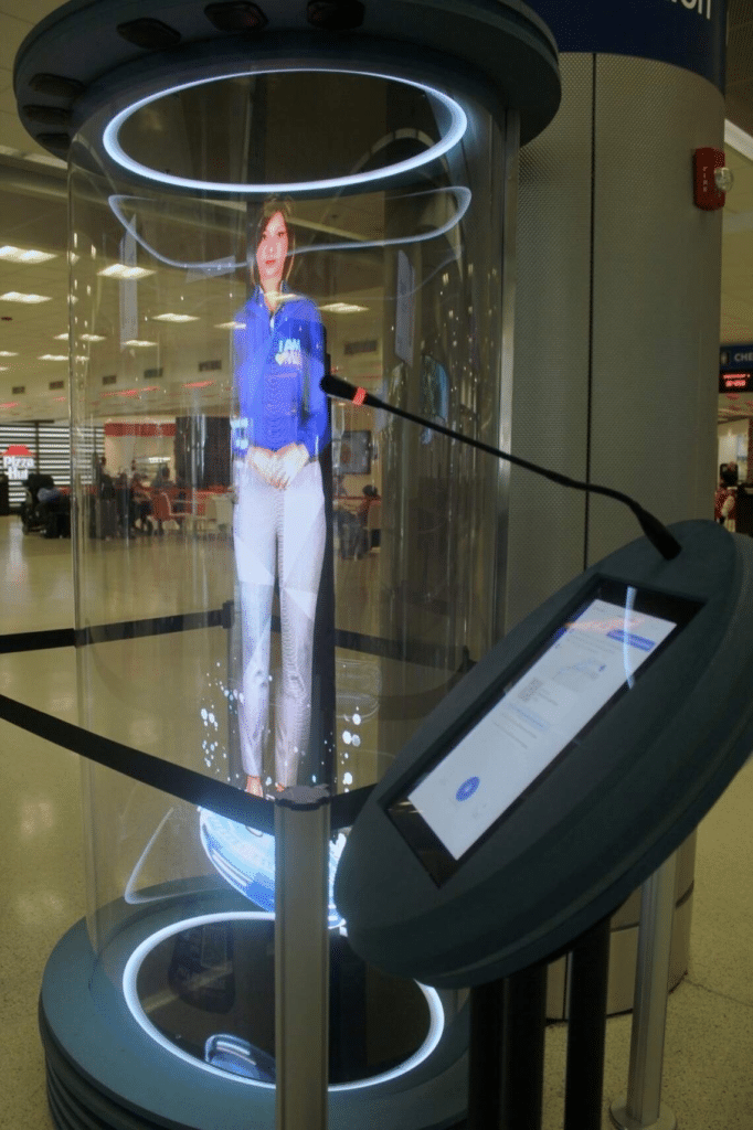 Si el destino solicitado esta dentro del aeropuerto, entrega un QR con el recorrido