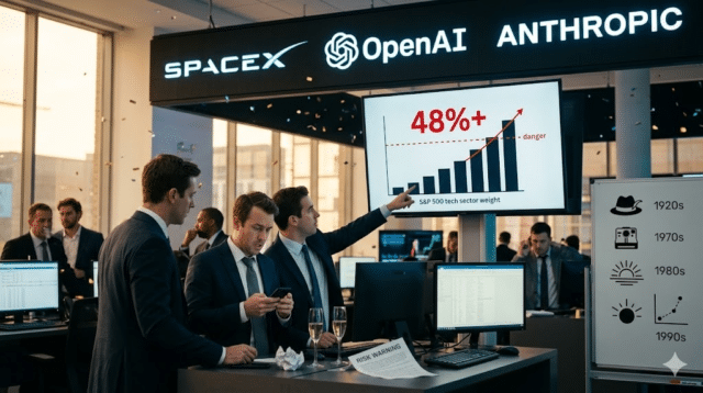 El Dinero de la IA Impulsa a SpaceX, Anthropic y OpenAI a Valoraciones Récord