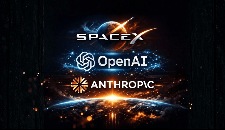 SpaceX, Anthropic y OpenAI