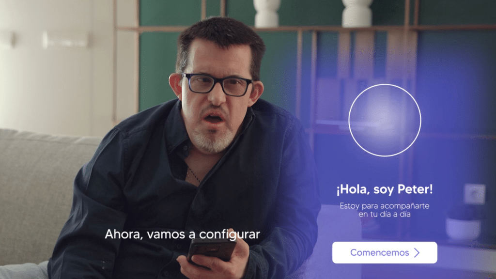 Peter no busca sustituir a familiares ni profesionales