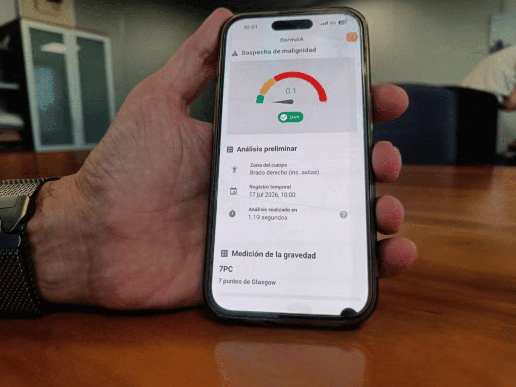 El sistema ve una foto, produce automáticamente el informe y deja trazabilidad completa