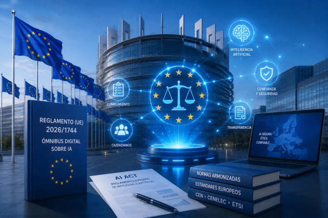La IA Estrena Nuevas Reglas en Europa: el Reglamento Ómnibus Marca un Antes y un Después La IA Estrena Nuevas Reglas en Europa: el Reglamento Ómnibus Marca un Antes y un Después