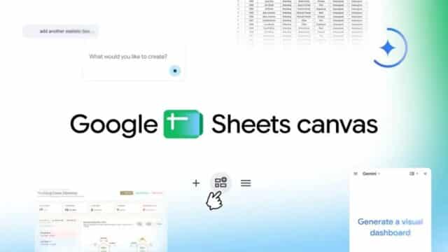 Google Presenta Sheets Canvas con Gemini para Crear Miniaplicaciones Interactivas Google Presenta Sheets Canvas con Gemini para Crear Miniaplicaciones Interactivas