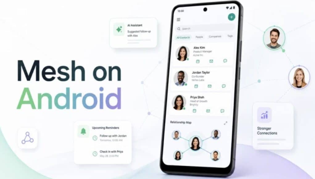 Mesh para Android Ofrece Gratis Hasta 1.000 Contactos y Sincronización en Tiempo Real Mesh para Android Ofrece Gratis Hasta 1.000 Contactos y Sincronización en Tiempo Real
