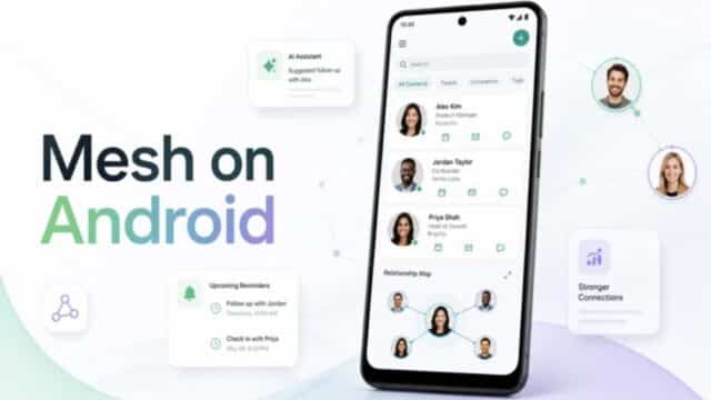 Mesh para Android Ofrece Gratis Hasta 1.000 Contactos y Sincronización en Tiempo Real
