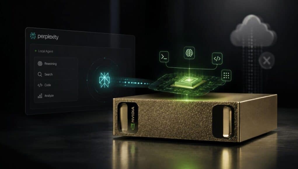 Perplexity Portable Computer Lleva la IA Local a NVIDIA DGX Spark Perplexity Portable Computer Lleva la IA Local a NVIDIA DGX Spark