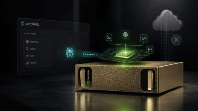 Perplexity Portable Computer Lleva la IA Local a NVIDIA DGX Spark Perplexity Portable Computer Lleva la IA Local a NVIDIA DGX Spark