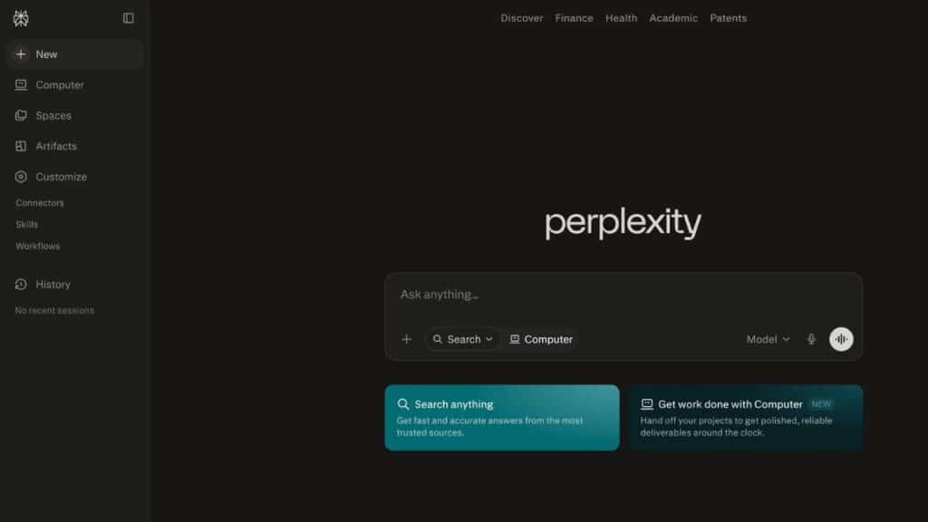 Perplexity: para investigar información en Internet