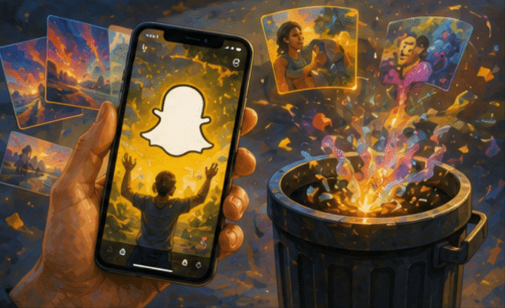 Snapchat dejará de recompensar los videos completamente generados por IA