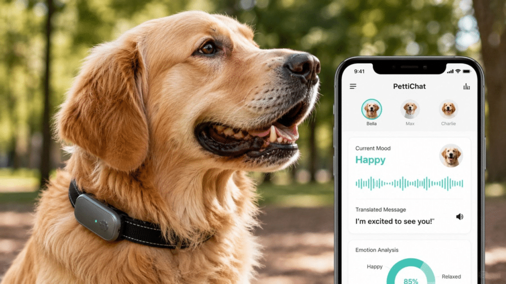 En China, empresa entrena modelo de IA especializado en leer emociones de mascotas y traducirlas en mensajes para el celular.