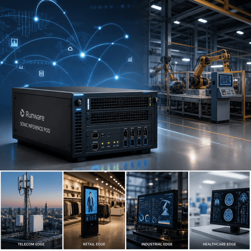 Runware presenta Sonic Inference Pod, centro de datos modular transportable que cambia el mecanismo como se reparte la potencia de la IA