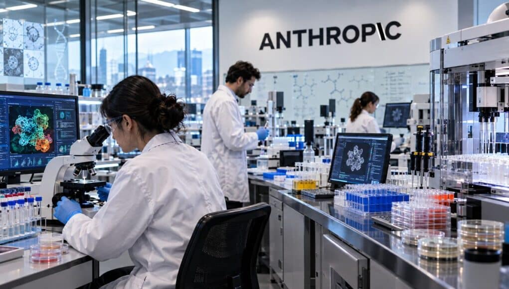 Anthropic Tiene un Laboratorio Donde Hacen Experimentos de Biología, su Nueva Apuesta va más Allá del Software Anthropic Tiene un Laboratorio Donde Hacen Experimentos de Biología: su Nueva Apuesta va más Allá del Software