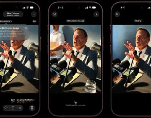 Apple Tiene una Nueva Manera de Demostrar que tus Fotos no Son IA, con Reference Image Apple Tiene una Nueva Manera de Demostrar que tus Fotos no Son IA, con Reference Image