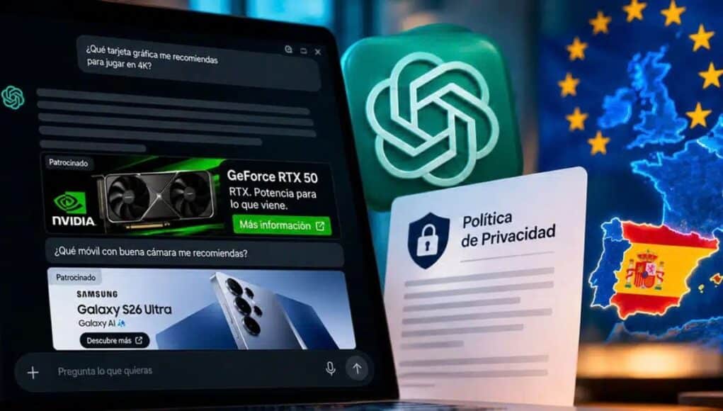 ChatGPT Tendrá Anuncios en Free y Go Dentro de 31 Mercados Europeos, Incluyendo España ChatGPT Tendrá Anuncios en Free y Go Dentro de 31 Mercados Europeos, Incluyendo España