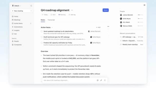 Circleback Presenta un Plan Gratuito para Transcribir Reuniones con IA
