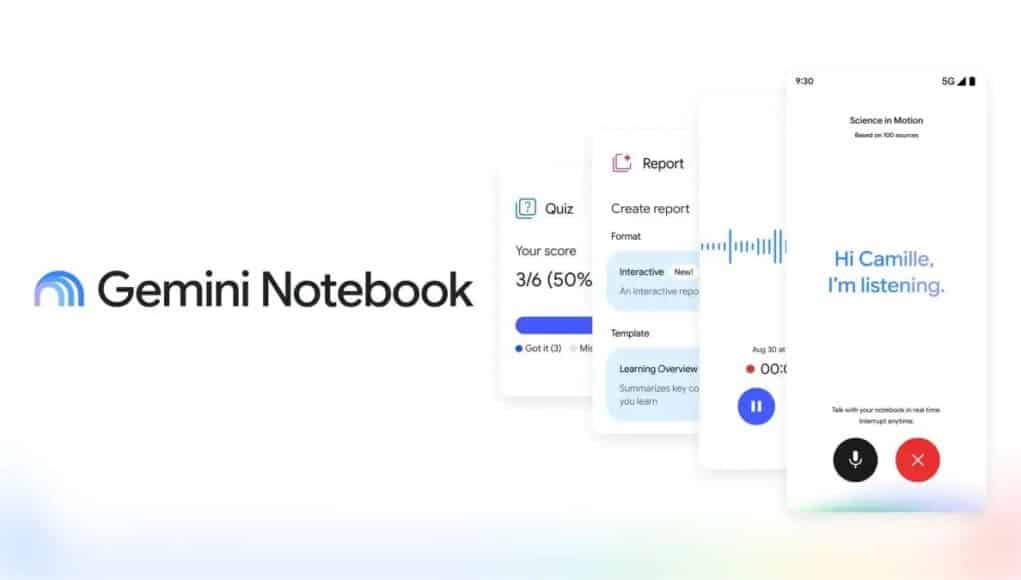 Gemini Notebook Añade Chat de Voz y Nuevas Herramientas con IA para Estudiar Gemini Notebook Añade Chat de Voz y Nuevas Herramientas con IA para Estudiar