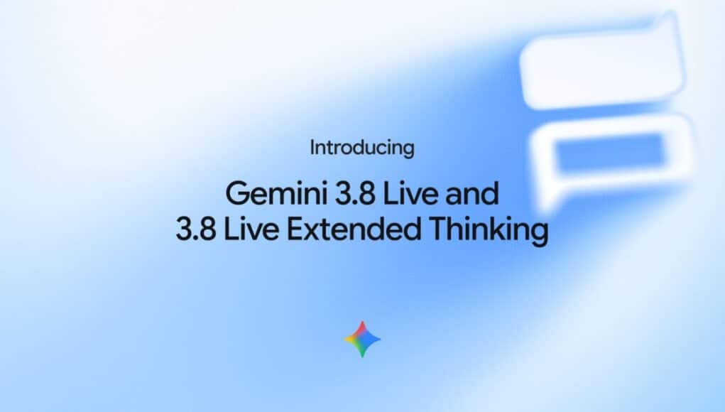 Google Estrena Gemini 3.8 Live y Extended Thinking para IA de Voz Google Estrena Gemini 3.8 Live y Extended Thinking para IA de Voz