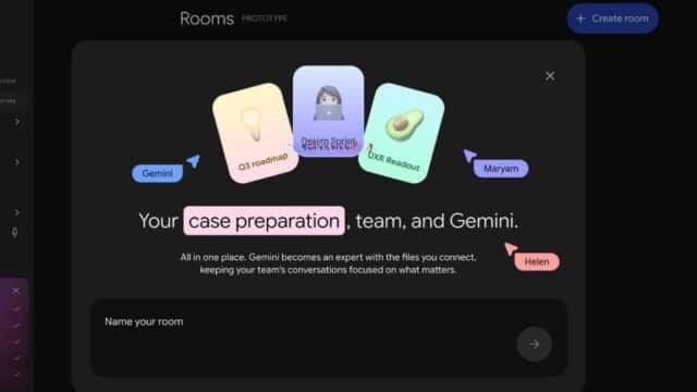 Google Prueba Entorno Rooms para Mejorar la Experiencia Interconectada en Gemini Enterprise