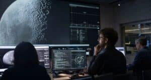 La IA de NASA e IBM Revela Dónde Podría Esconderse el Hielo en los Polos Lunares