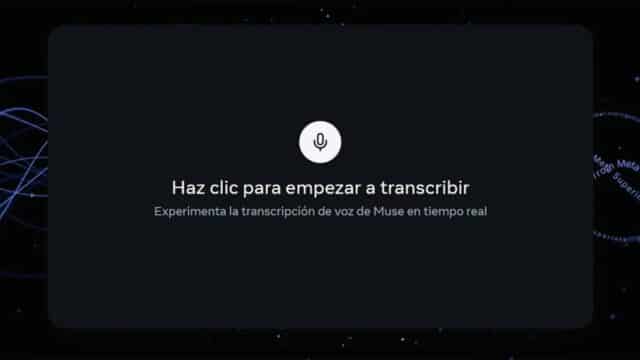 Meta Estrena Muse Voice Transcribe, la IA que Entiende 20 Voces en Tiempo Real Meta Estrena Muse Voice Transcribe, la IA que Entiende 20 Voces en Tiempo Real
