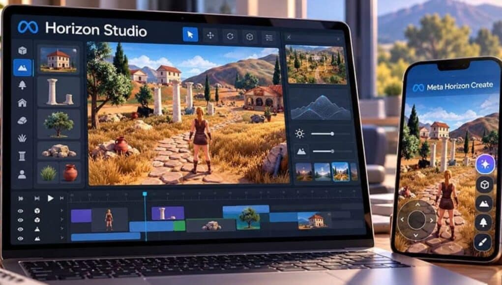 Meta Quiere que Cualquiera Diseñe Videojuegos con IA, Así Funcionan Horizon Create y Horizon Studio Meta Quiere que Cualquiera Diseñe Videojuegos con IA: Así Funcionan Horizon Create y Horizon Studio