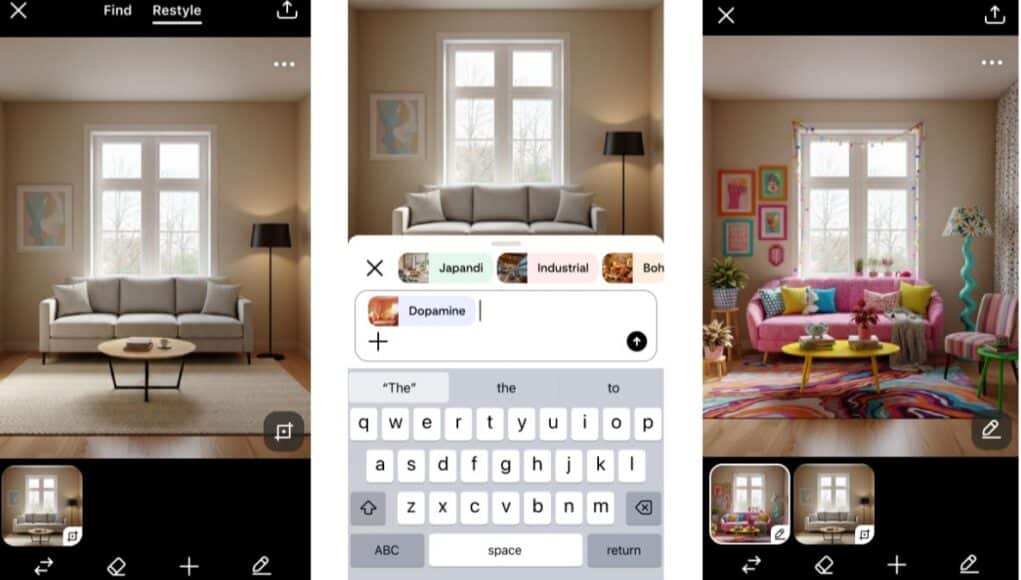 Pinterest Restyle, Rediseña Tu Habitación con Inteligencia Artificial Pinterest Restyle: Rediseña Tu Habitación con Inteligencia Artificial