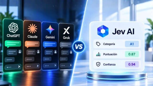 Qué es Jev AI y Cómo Funciona Frente a ChatGPT, Claude, Gemini y Grok Qué es Jev AI y Cómo Funciona Frente a ChatGPT, Claude, Gemini y Grok