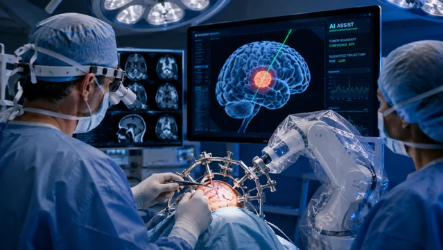 Una IA Ayuda a Extirpar con Éxito, un Tumor Cerebral: los Cirujanos la Utilizaron Como un Segundo Par de Ojos