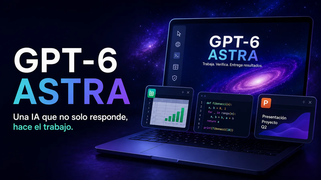 El modelo GPT-6 Astra, busca llevar el llamado vibe doing más allá del vibe coding,