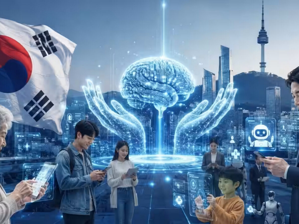 La IA nacional en Corea del Sur sería como un servicio público digital