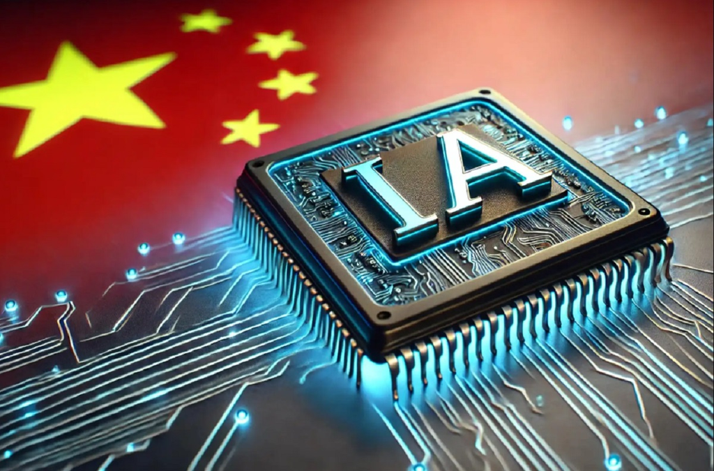 China está ampliando con rapidez su infraestructura de IA, aunque invierte bastante menos que Estados Unidos.