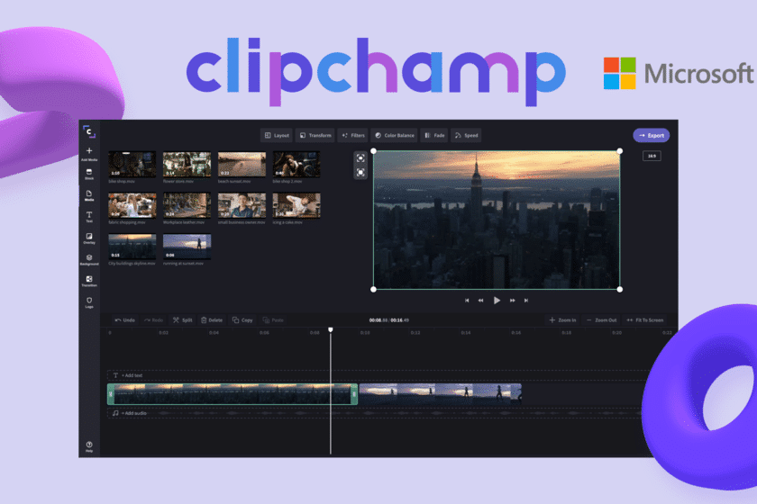 Cómo activar la mejora en Clipchamp