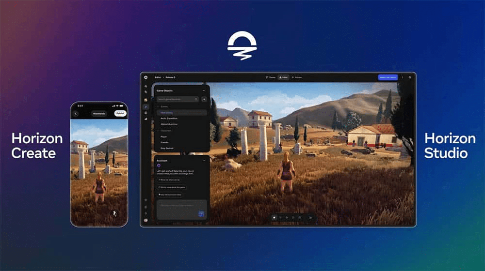 Horizon Create lleva el desarrollo de videojuegos al teléfono móvil