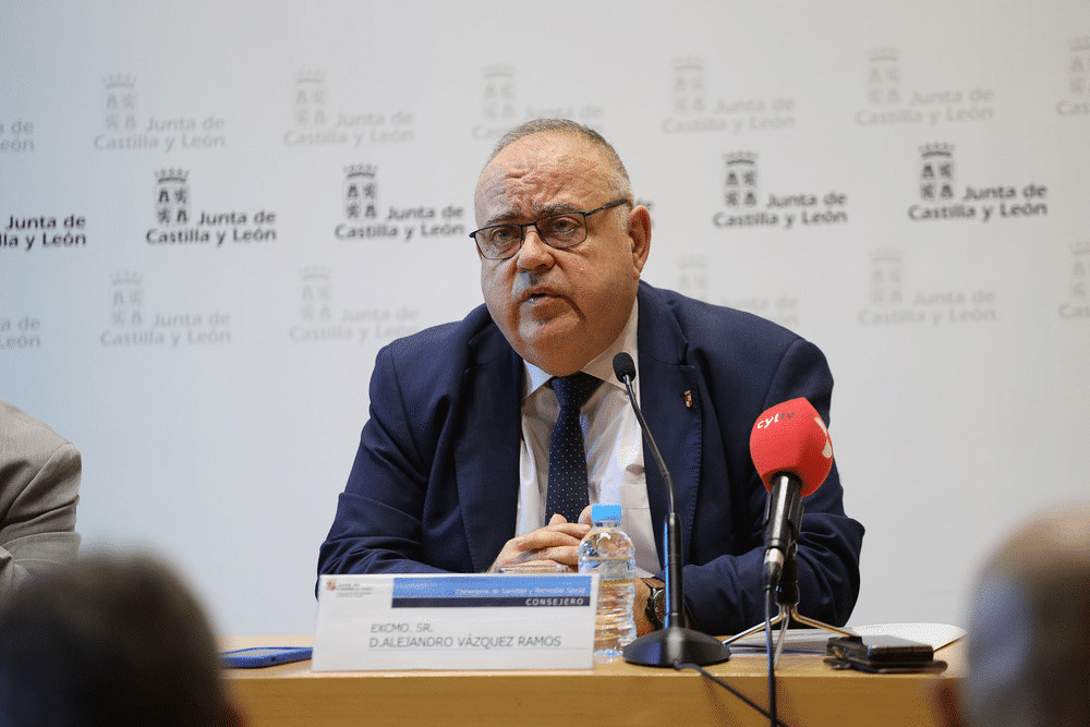 Alejandro Vázquez, consejero de Sanidad y Bienestar Social de Castilla y León