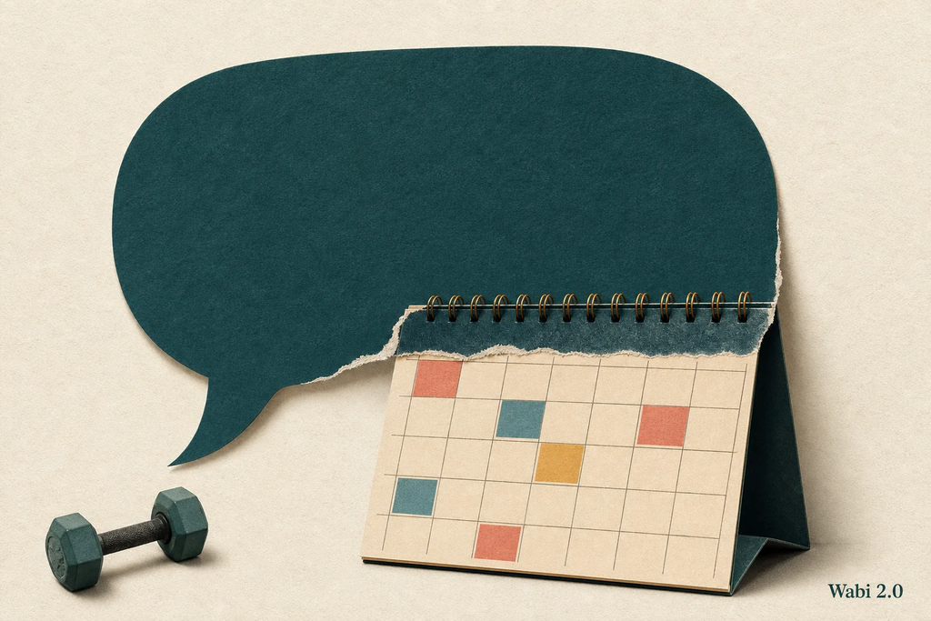 Wabi busca que cada chat tenga también sus propios botones, listas, calendarios y registros.