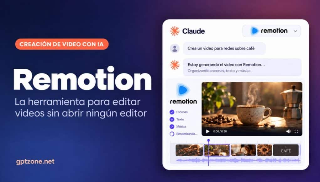 Así Funciona Remotion, la Mejor Skill de Claude para Crear Vídeos Usando Agentes de IA Gratis Así Funciona Remotion: la Mejor Skill de Claude para Crear Vídeos Usando Agentes de IA Gratis