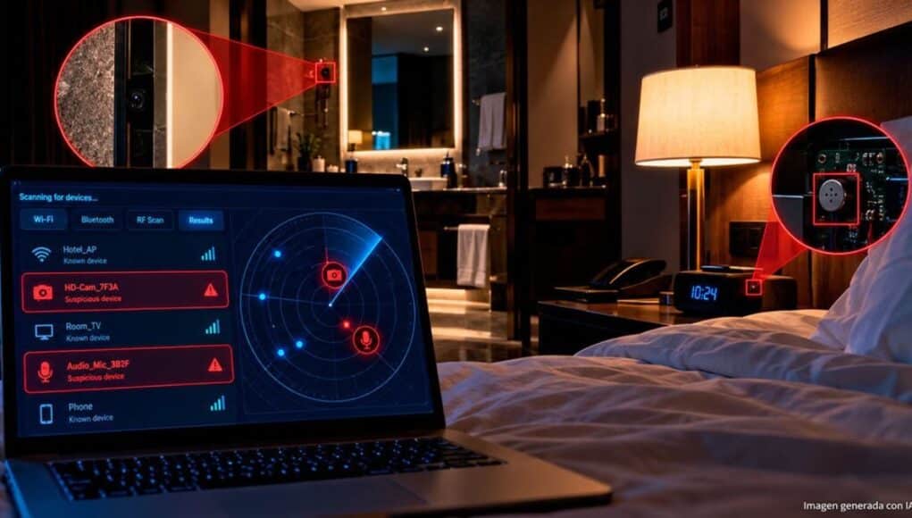 Claude Code Puede Analizar Redes Wi-Fi para Detectar Cámaras Ocultas en Hoteles y Airbnb Claude Code Puede Analizar Redes Wi-Fi para Detectar Cámaras Ocultas en Hoteles y Airbnb