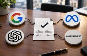 Google, Meta, OpenAI y Anthropic Pactan Controles de Seguridad para IA, pero No Hay Sanciones Google, Meta, OpenAI y Anthropic Pactan Controles de Seguridad para IA, pero No Hay Sanciones