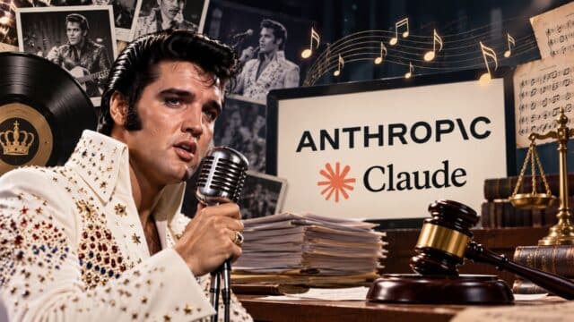 La Familia de Elvis Presley Demanda a Anthropic por Usar más de 200 Canciones Para Entrenar sus Modelos