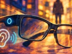 Legato Presenta unas Gafas con IA para Mejorar la Audición en Adultos Legato Presenta unas Gafas con IA para Mejorar la Audición en Adultos