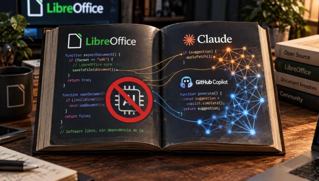 LibreOffice Mantiene su Política sin IA Pese al Uso de Claude y Copilot en Código LibreOffice Mantiene su Política sin IA Pese al Uso de Claude y Copilot en Código