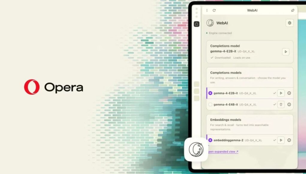 Opera Presenta WebAI para Ejecutar IA Localmente en el Navegador Opera Presenta WebAI para Ejecutar IA Localmente en el Navegador
