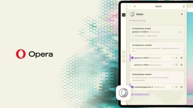 Opera Presenta WebAI para Ejecutar IA Localmente en el Navegador Opera Presenta WebAI para Ejecutar IA Localmente en el Navegador