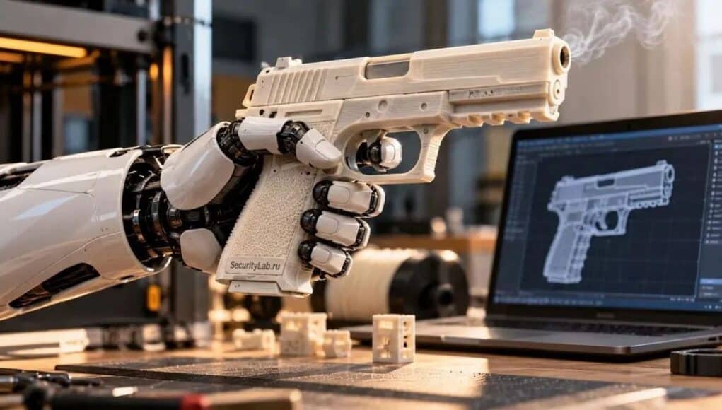 Una Inteligencia Artificial Diseña una Pistola Impresa en 3D que Dispara Munición Real Una Inteligencia Artificial Diseña una Pistola Impresa en 3D que Dispara Munición Real