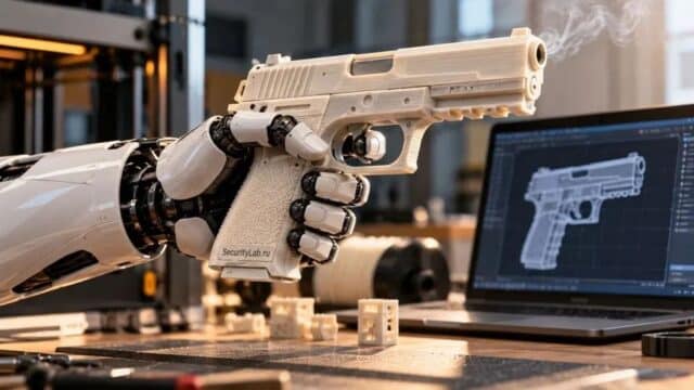 Una Inteligencia Artificial Diseña una Pistola Impresa en 3D que Dispara Munición Real Una Inteligencia Artificial Diseña una Pistola Impresa en 3D que Dispara Munición Real