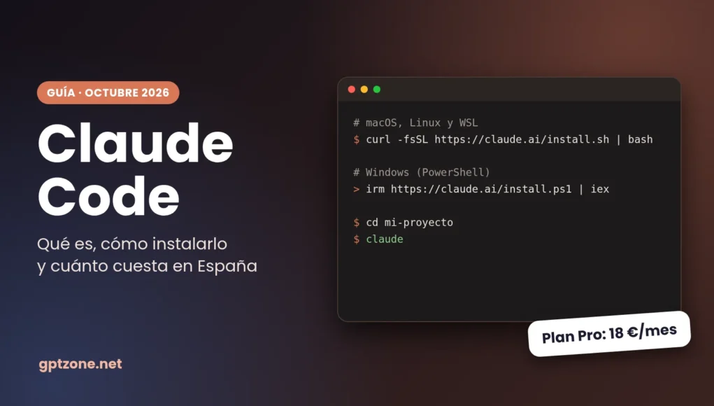 Claude Code: comandos oficiales para instalarlo en macOS, Linux y Windows y prec Claude Code: comandos oficiales para instalarlo en macOS, Linux y Windows y precio del plan Pro