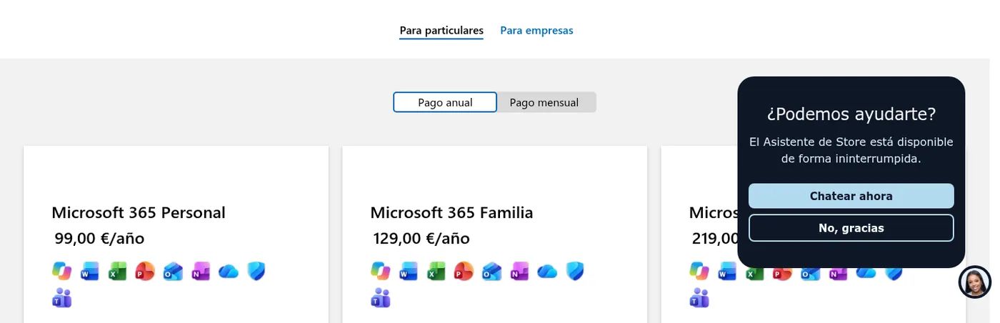 Precio de Microsoft 365 Personal, Familia y Premium con Copilot para PowerPoint