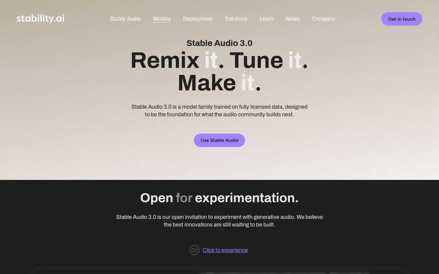 Crear música con IA con Stable Audio 3 de Stability AI