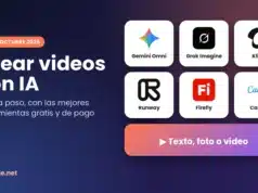 Crear videos con IA: guía paso a paso y las mejores herramientas (gratis y de pago) Crear videos con IA: logos de Gemini Omni, Grok Imagine, Kling, Runway, Adobe Firefly y Canva